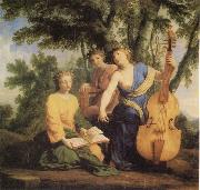 Eustache Le Sueur, Meplomene Erato und Polymnia